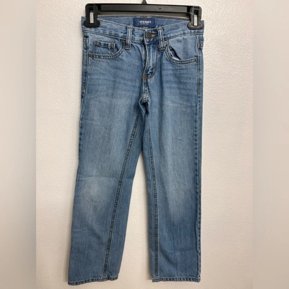 Old Navy Blue Straight-Leg Jeans Slim Fit